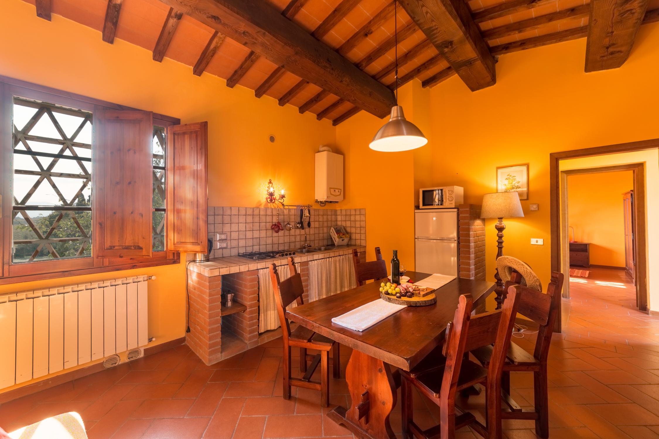 Agritourism apartments in Chianti | Fattoria Pagnana, Apartment Rosmarino